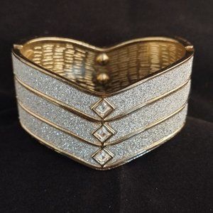 Beautiful Silver and Gold Bracelet